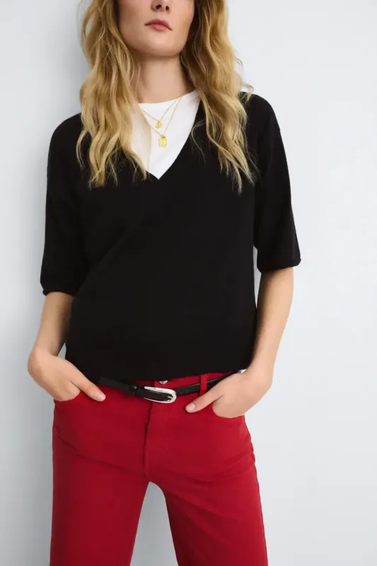 JERSEY LINO MARAIS  NEGRO