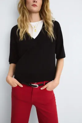 JERSEY LINO MARAIS  NEGRO
