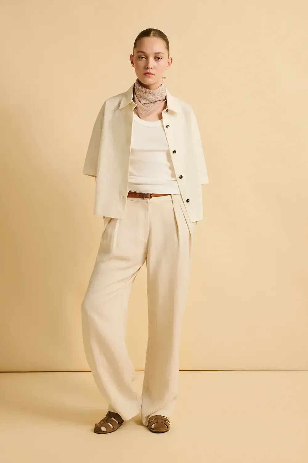 CAMISA GIORGIA CREMA