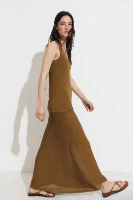 VESTIDO MOORE KAKI