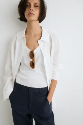 CAMISA OVERSIZE BLANCA