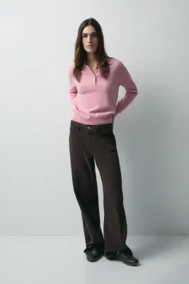 PANTALON COOPER WIDE COFFEE