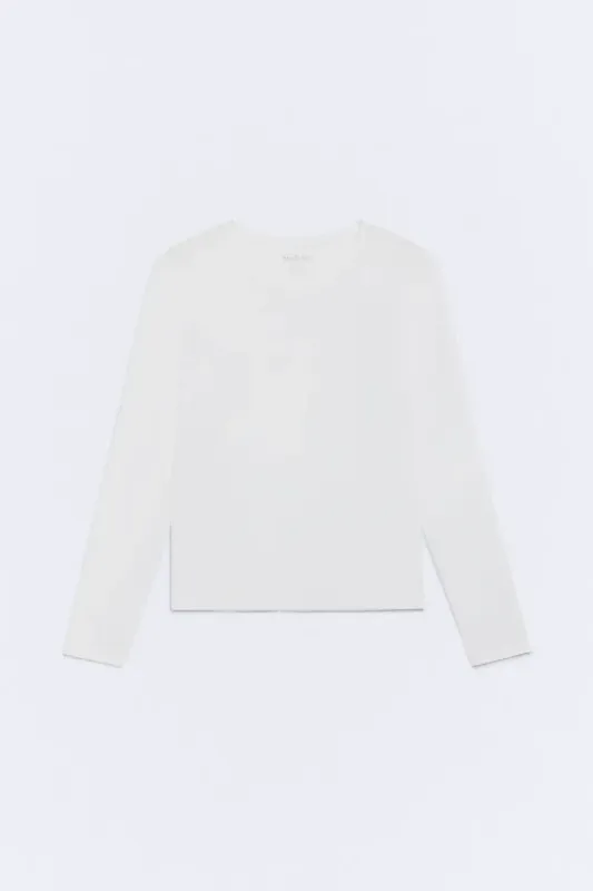 CAMISETA BASICA M/L BLANCA