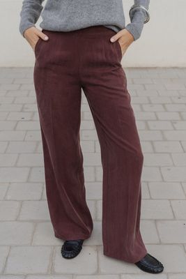 PANTALON CANNES CHESTNUT