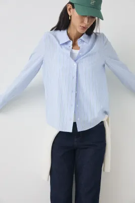 CAMISA HARVEY STRIPES BLUE