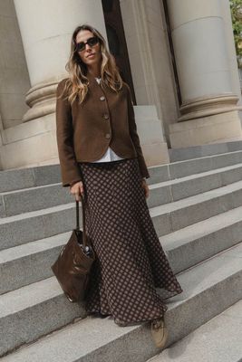 CHAQUETA OSAKA BROWN