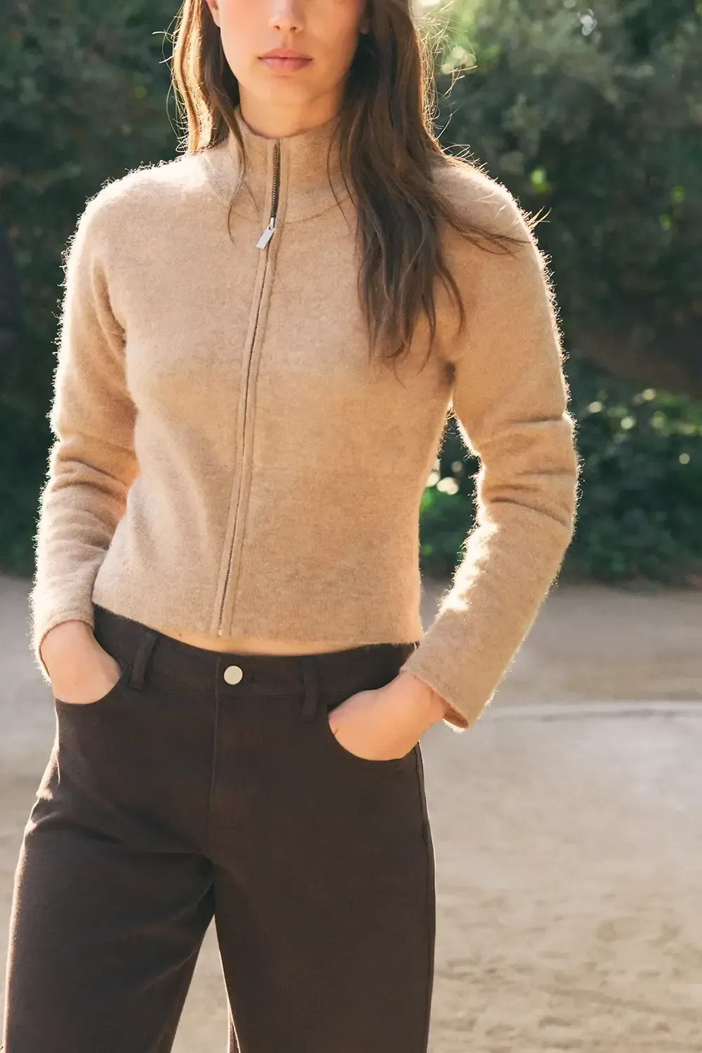 CARDIGAN SPOCK CAMEL CARDIGAN SPOCK CAMEL