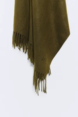 BUFANDA BASICA VERDE KAKY BUFANDA BASICA VERDE KAKY