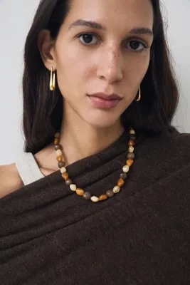 COLLAR STONES BROWN COLLAR STONES BROWN