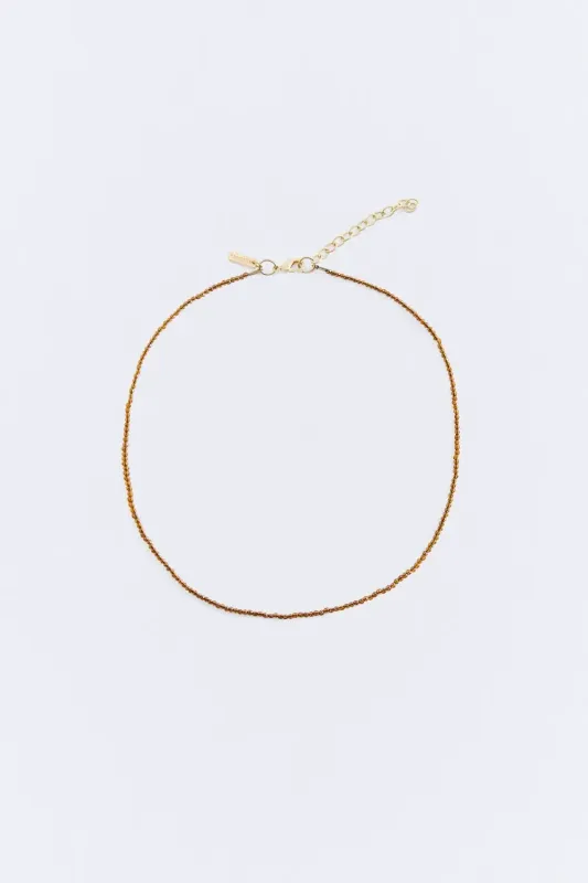 COLLAR TOSCANA CARAMELO