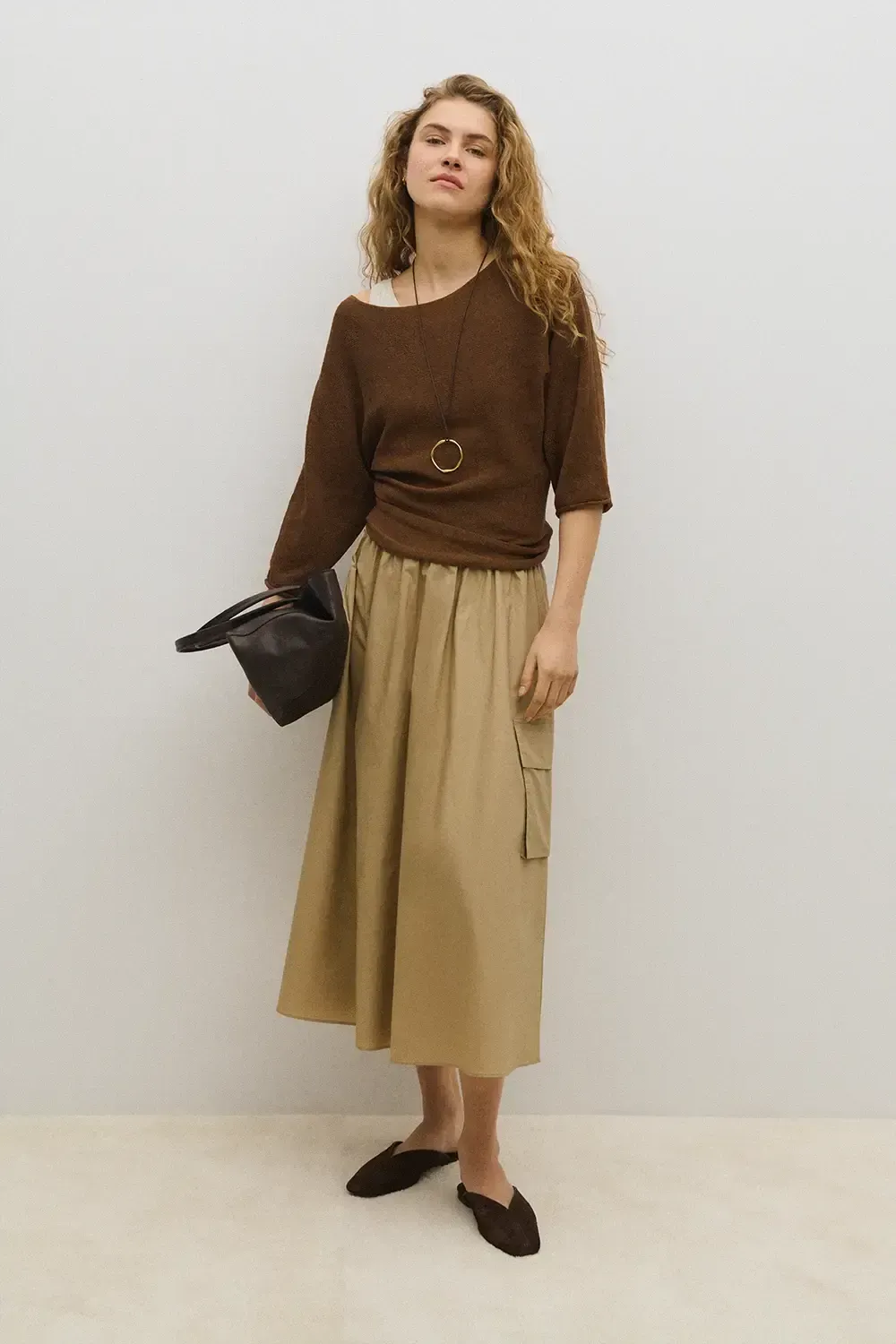 JERSEY BRUME TOSTADO