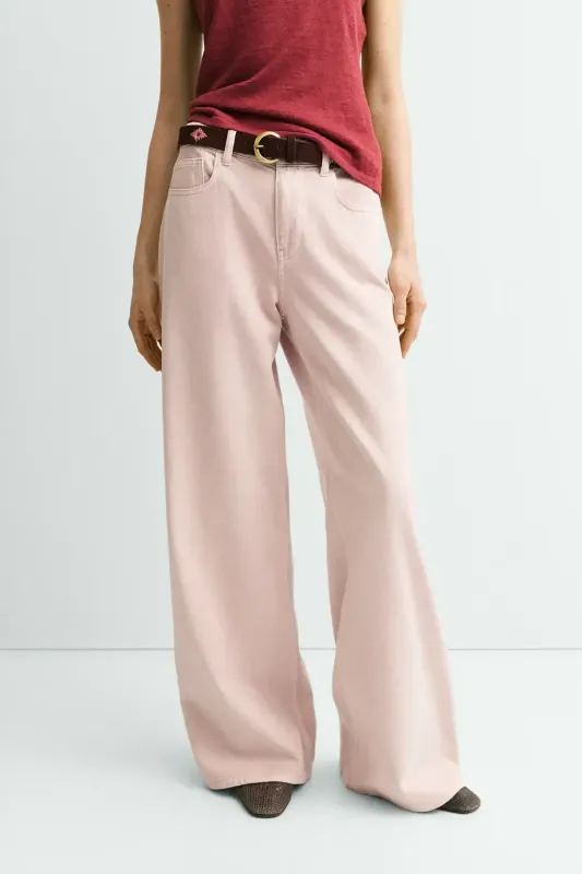 PANTALON COOPER WIDE ROSA