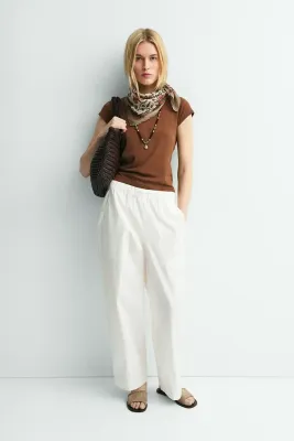 PANTALON BERGAM BLANCO PANTALON BERGAM BLANCO