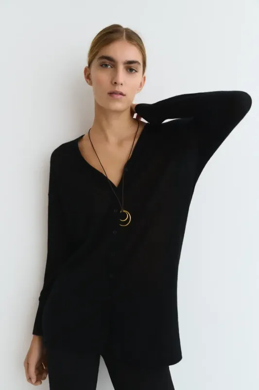 CARDIGAN MAIKO NEGRO