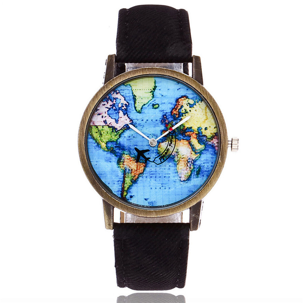 WORLD TRAVELLER AIRPLANE WATCH