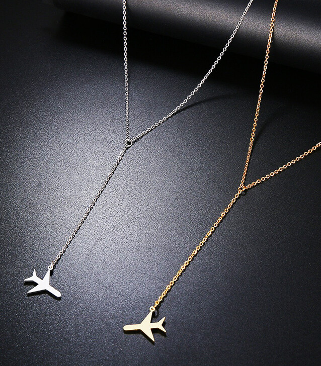 Airplane Necklace