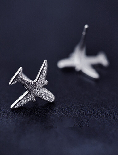 Airplane Shaped Earrings