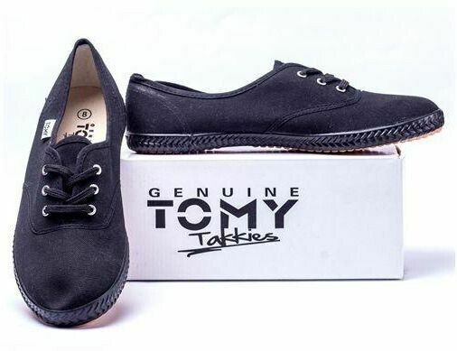 Baskets à lacets basiques pour femmes Tomy Takkies - Noir