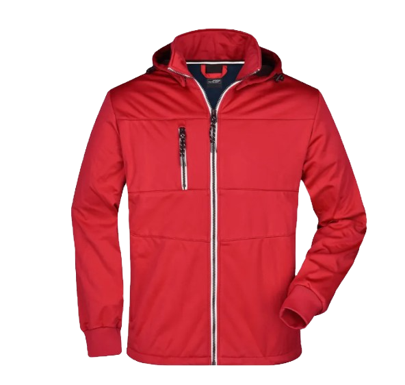 Herren Softshelljacke maritim