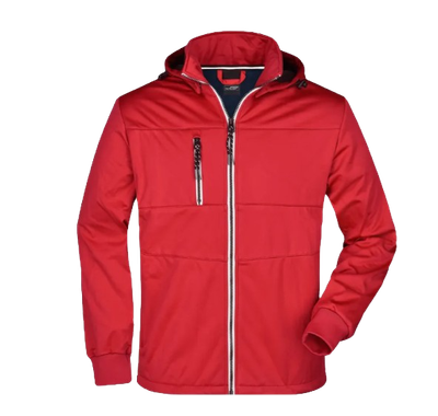 Herren Softshelljacke maritim