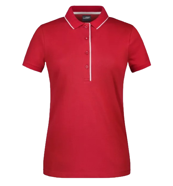 Damenpolo Multi Stripe
