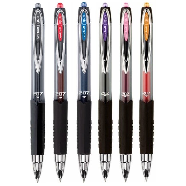 Uniball 207 Gel Custom Pens | 2021 The Pen Guy