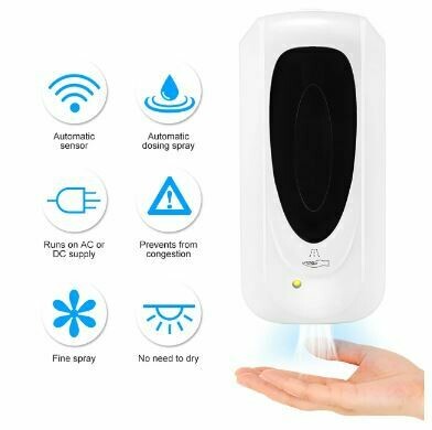 Wall Mounted Automatic Touchless Hand Sanitizer Dispenser