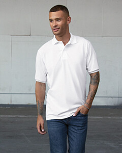 Jerzees Adult 5.6 oz. SpotShield™ Jersey Polo Jerzees Adult 5.6 oz. SpotShield™ Jersey Polo