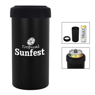 12 OZ. SLIM STAINLESS STEEL INSULATED CAN HOLDER