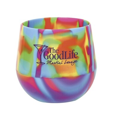 Custom Silipint™ Wine Glass - 14 oz. Custom Silipint™ Wine Glass - 14 oz.