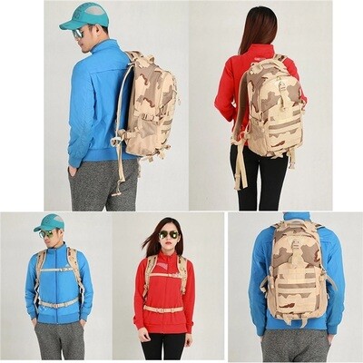 Tactical Backpack Outdoor / 800D Combination / Shoulder Military / Travel Camping Hiking Trekking