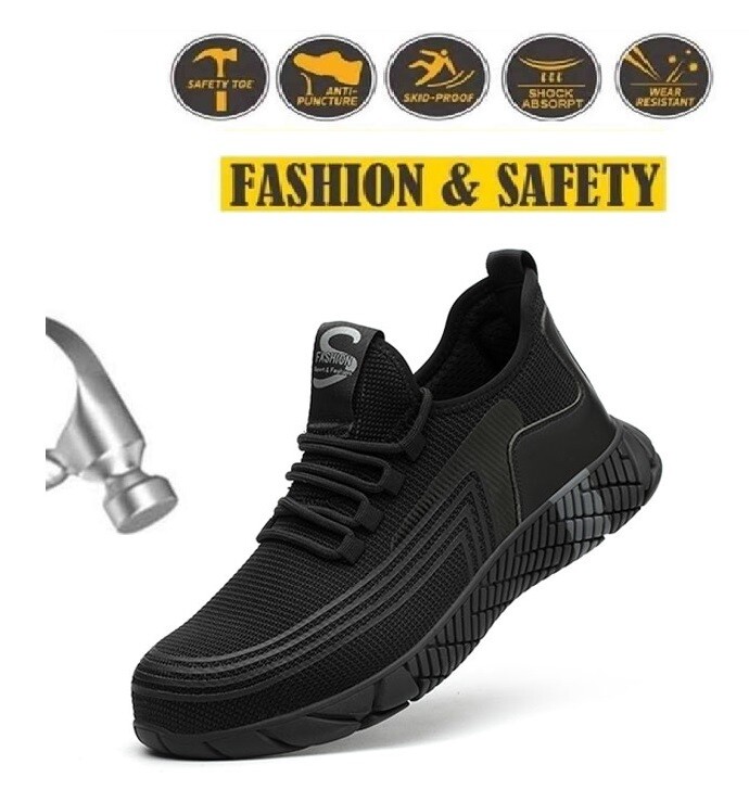 Safety shoes/Iron steel toecap/d'acier/safety shoes work shoes
