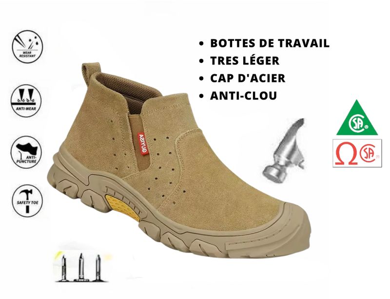 Soulier De Travail/safety Shoes/ zapatos de seguridad/steel Toe/confortable