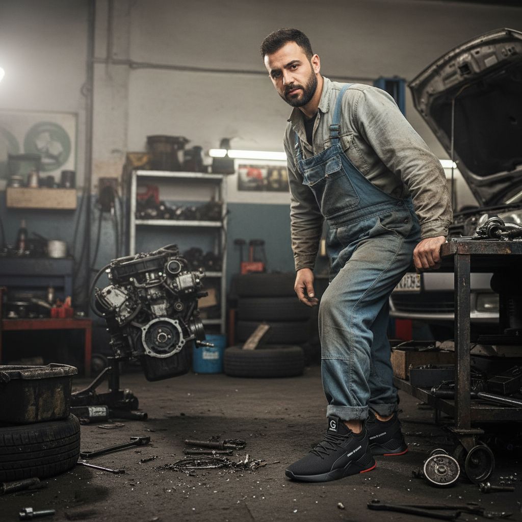 Safety Shoes/Steel Toe/ Cap d'acier/ Safety/Puncture Proof/Breathable/Lightweight/Sneakers