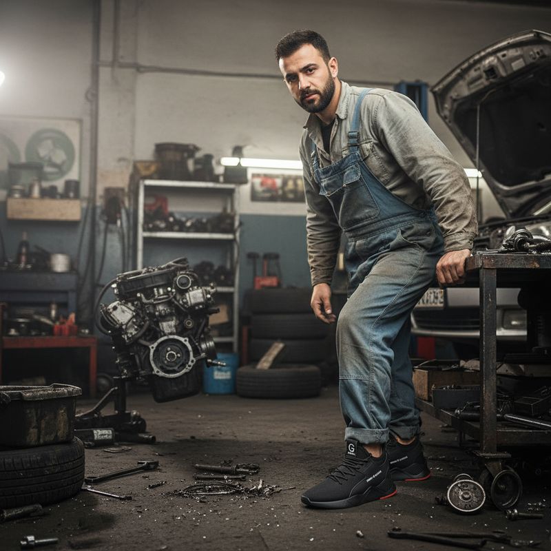 Safety Shoes/Steel Toe/ Cap d'acier/ Safety/Puncture Proof/Breathable/Lightweight/Sneakers