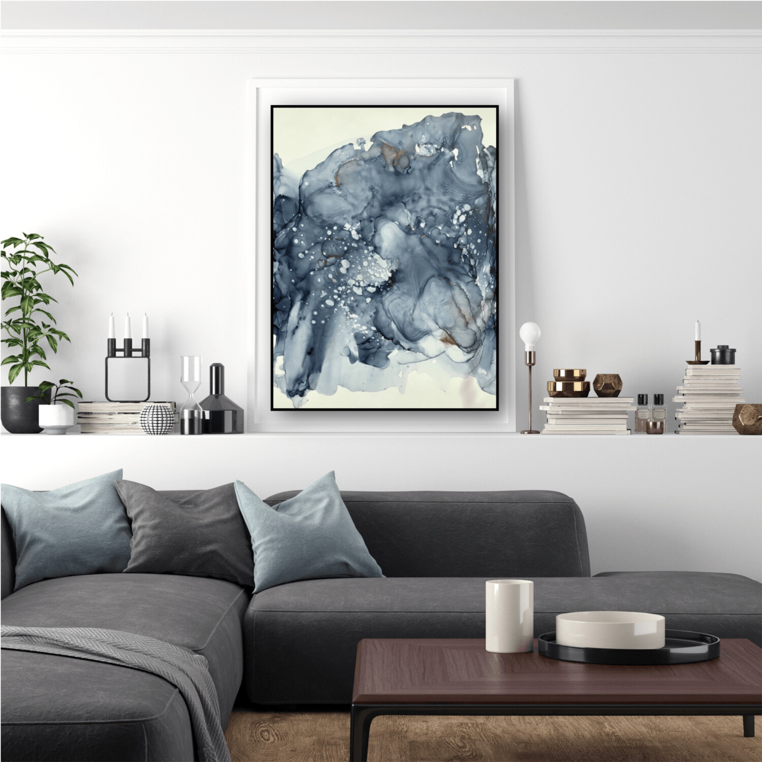 Bild
Abstrakte Malerei
mit Alkohol Tinte