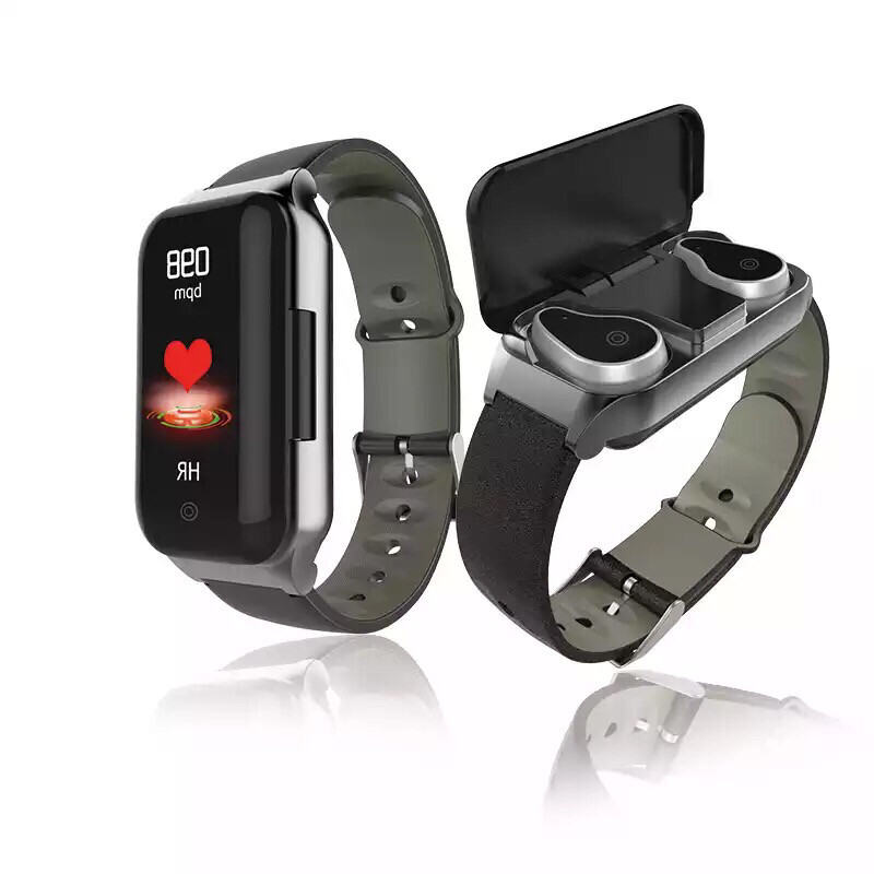 Montre Smartwatch Connecté Avec Accessoires Écouteur Sans Fil Dernière Génération