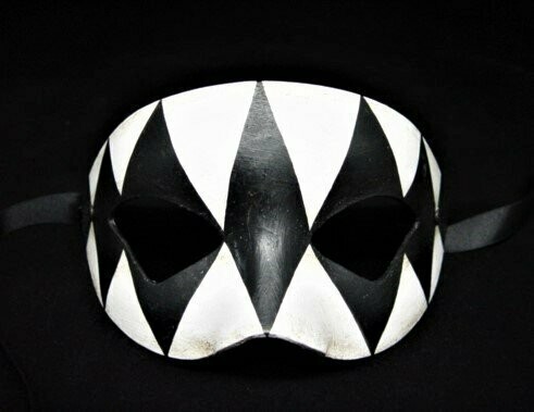 Máscara veneciana de "Arlequín"