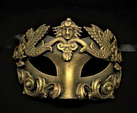 Máscara barroca en bronce"Grifo"