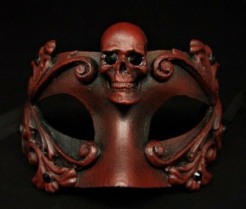 Máscara "Colombina"esqueleto