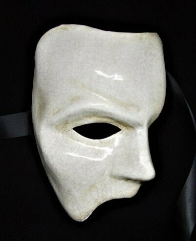Máscara de "El fantasma de la ópera"