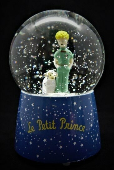 Bola de cristal de "El principito"con música y luz