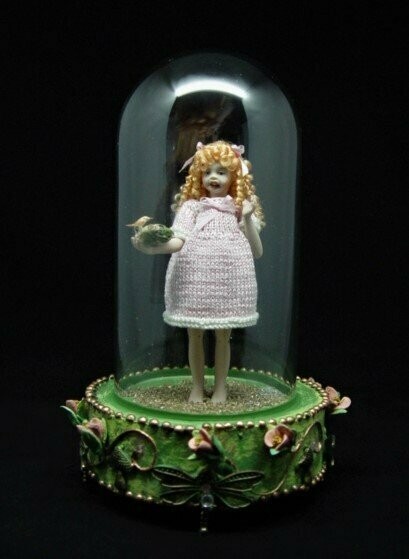 Fanal de cristal con música de "EL MAGO DE OZ"