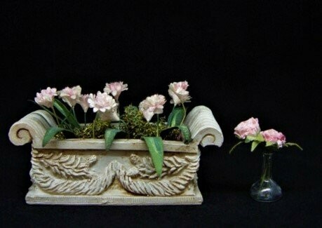 Jardinera en miniatura