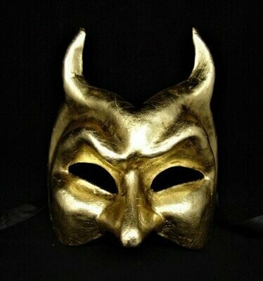 Máscara veneciana de diablo
