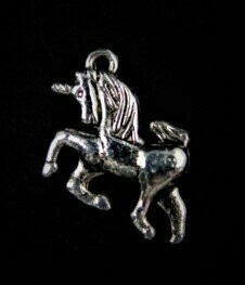 Unicornio plateado