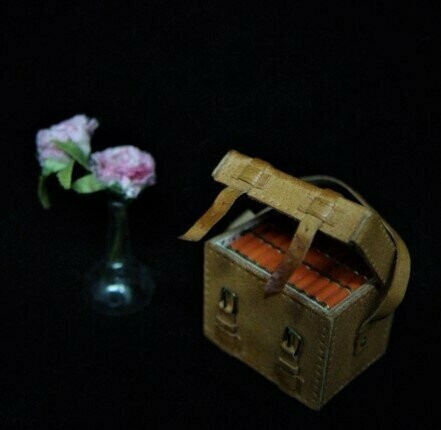 Caja de cartuchos en miniatura