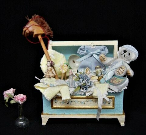 Baúl infantil en miniatura II