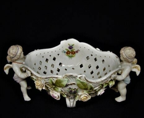 Centro de mesa de porcelana