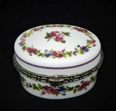 Cajita de porcelana